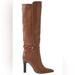 NWOT Reiss Caitlin Knee High Boot in Tan Size: 9